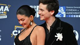 Timothee Chalamet debutoval na červenom koberci so svojou partnerkou Kylie Jenner