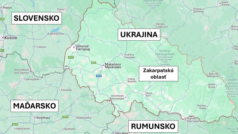 Zakarpatská oblasť, Ukrajina