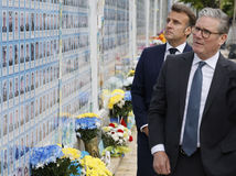 Macron, Starmer, Kyjev