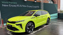 Škoda Enyaq RS - premiéra v Štokholme (2025)