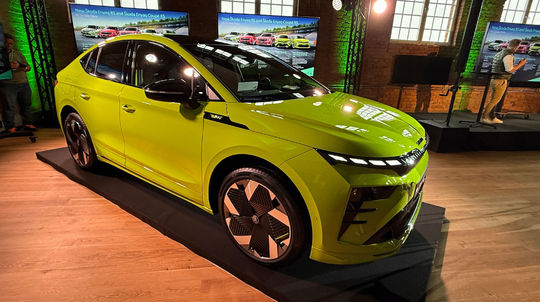 Škoda Enyaq RS - premiéra v Štokholme (2025)