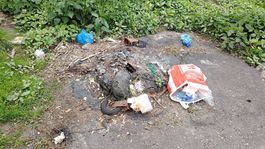 smeti, odpočívadlo, Kraľovany