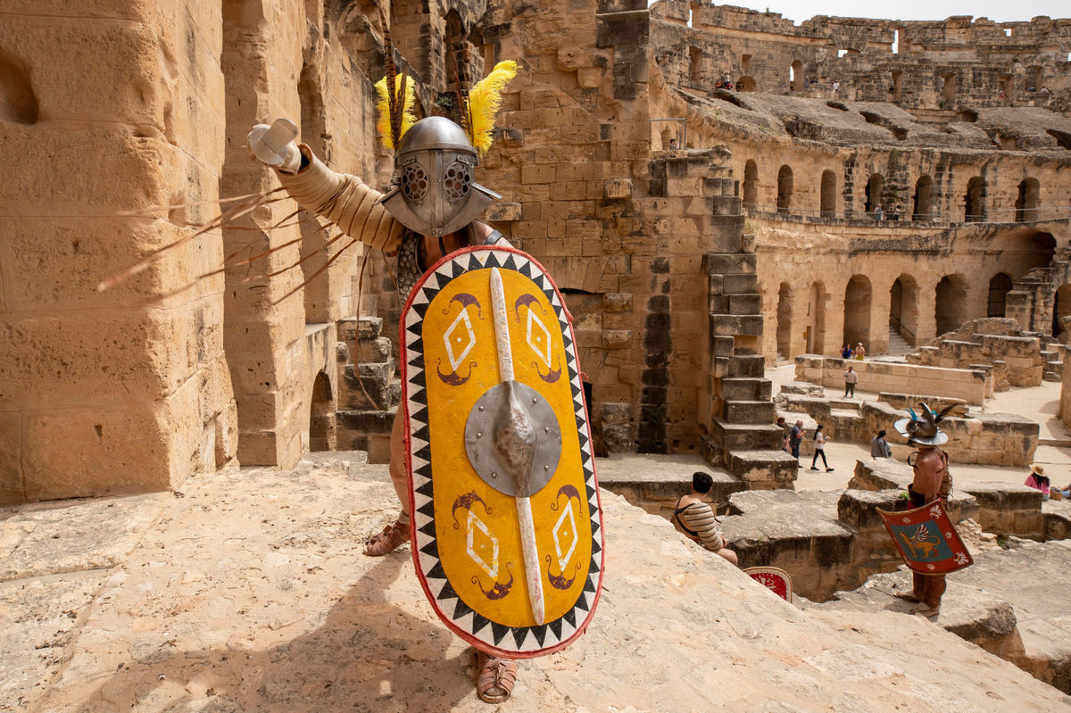Tunisko, gladiátori
