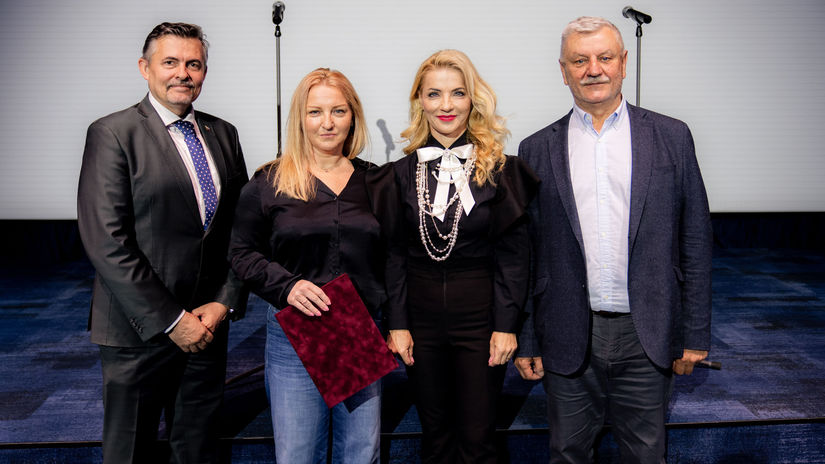 Odovzdavanie dekretu GR STVR L.Machala  M....