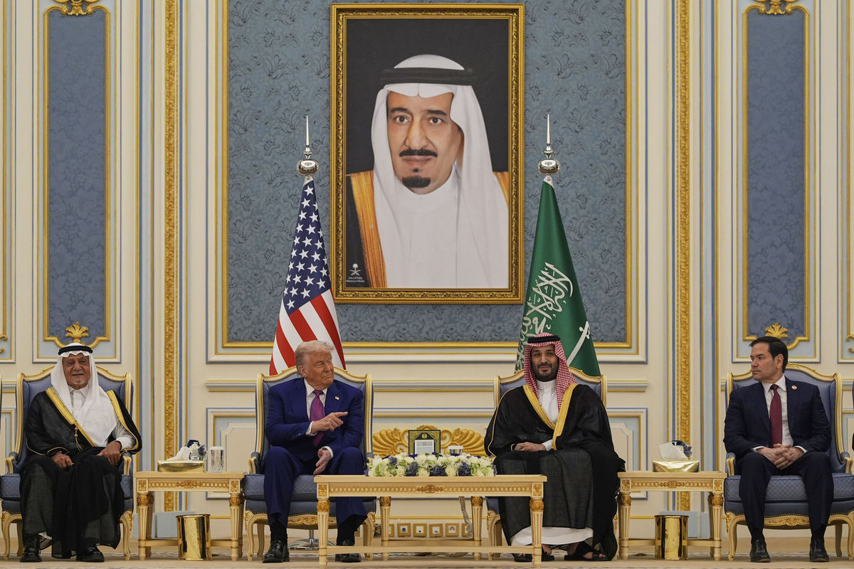 Saudská Arábia USA Trump návšteva