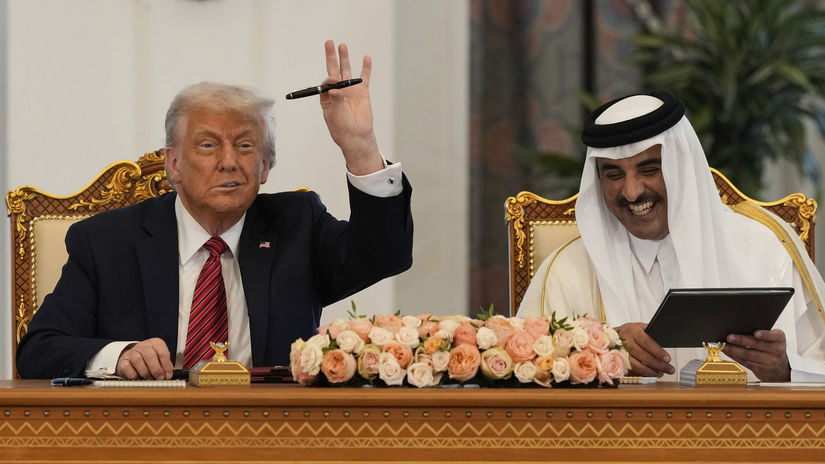 Donald Trump, Katar, šejk Tamim bin Hamad Al Thani