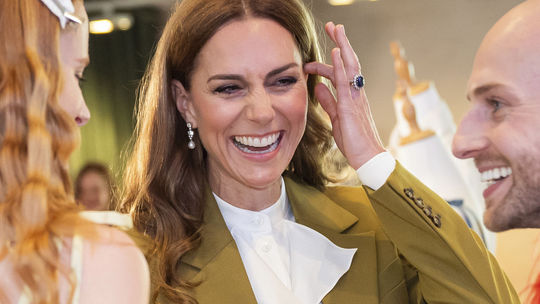 Princezná Kate v dobrej nálade na podujatí pod...