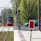 SR Bratislava električková trať Petržalka skúšky BAX