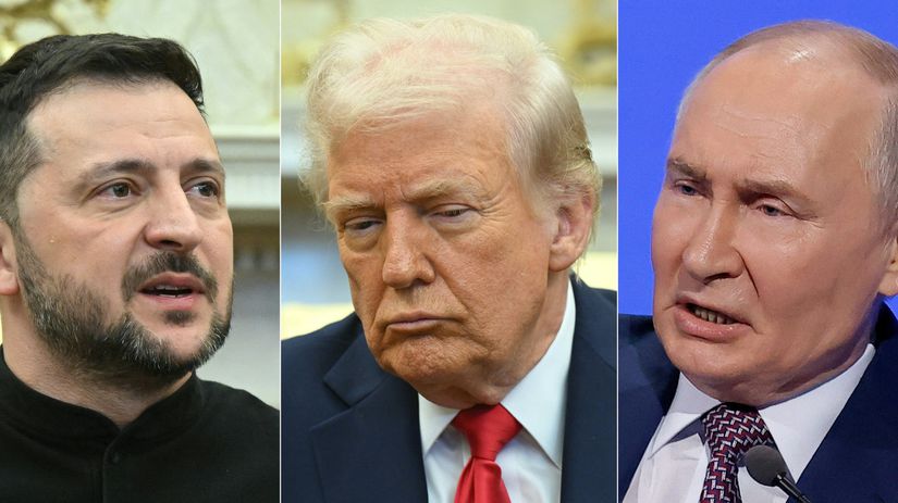 Zelenskyj, trump, putin