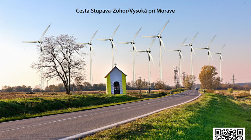 Veterný park Stupava. Veľkosť veternej turbíny