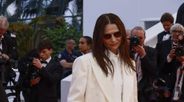 Herečka a prezidentka festivalovej poroty Juliette Binoche.