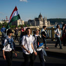 maďarsko, budapešť, protest