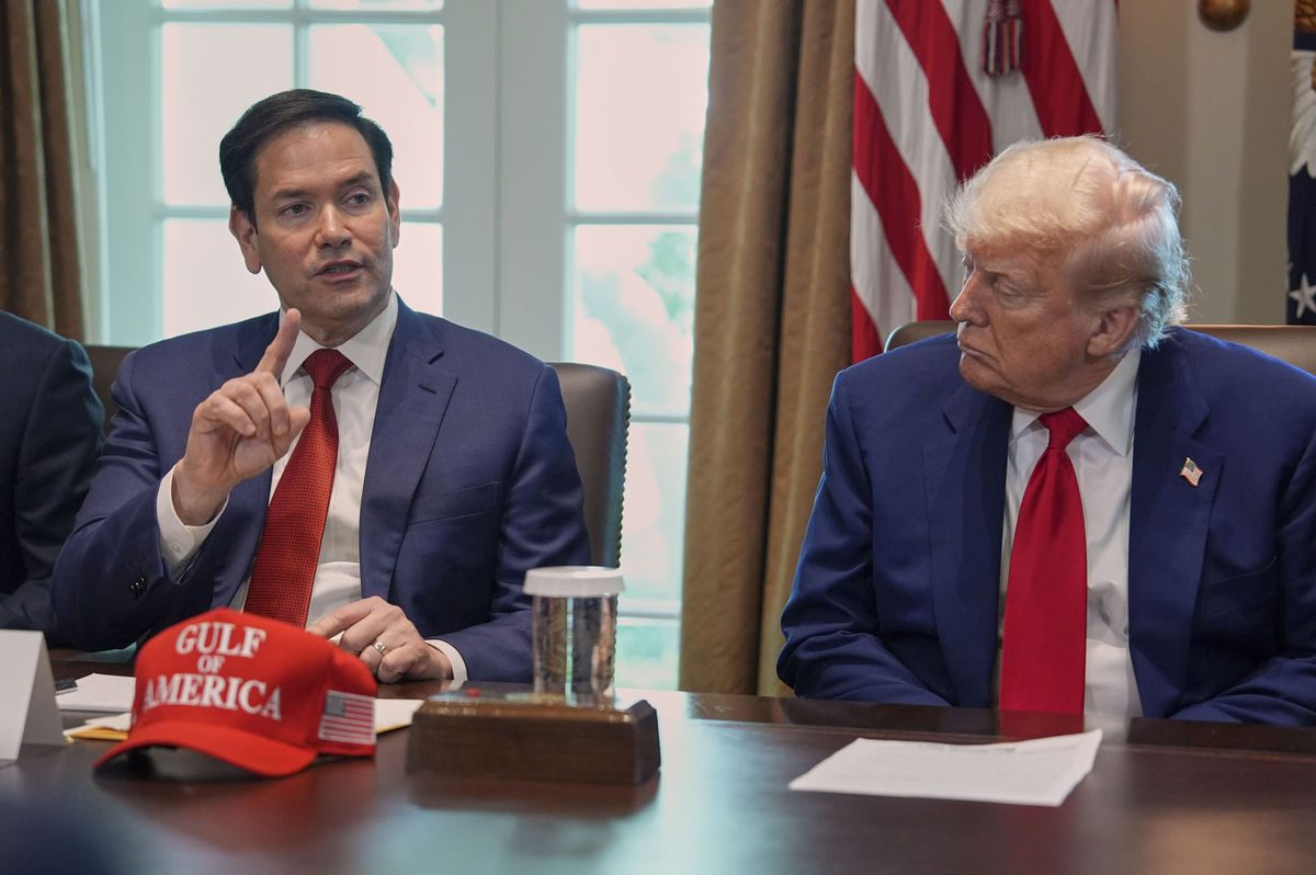 Marco Rubio a Donald Trump
