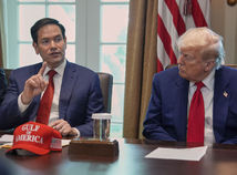 Marco Rubio a Donald Trump