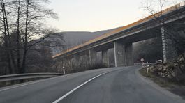 Premostnenie rychlostnej cesty R2 Krivan - Mytna ponad hlavnu cestu I-16