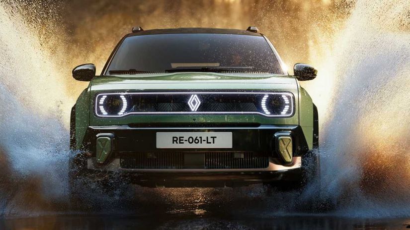 Renault 4 Savane má vyššiu svetlú výšku...
