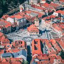 Rumunsko, mesto, budovy, námestie,