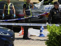 CORRECTION Spain Ukraine Shooting
