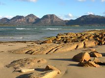 Freycinet, Tasmánia, Austrália, pláž, more, dovolenka