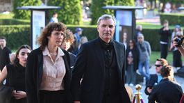 Herec Jiří Macháček a jeho manželka - animátorka Kristina Dufková