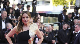 Herečka Mariska Hargitay.