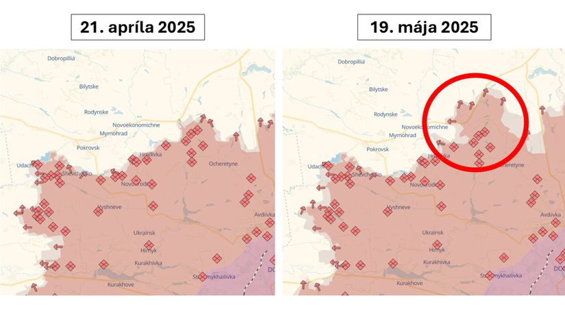 Ruskí vojaci sú na Pokrovskom smere aktívni...