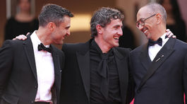 APTOPIX France Cannes 2025 The History of Sound Red Carpet