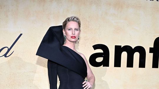 Česká topmodelka Karolína Kurková v kreácii...