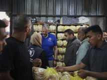 Izrael Gaza potraviny humanitárna pomoc