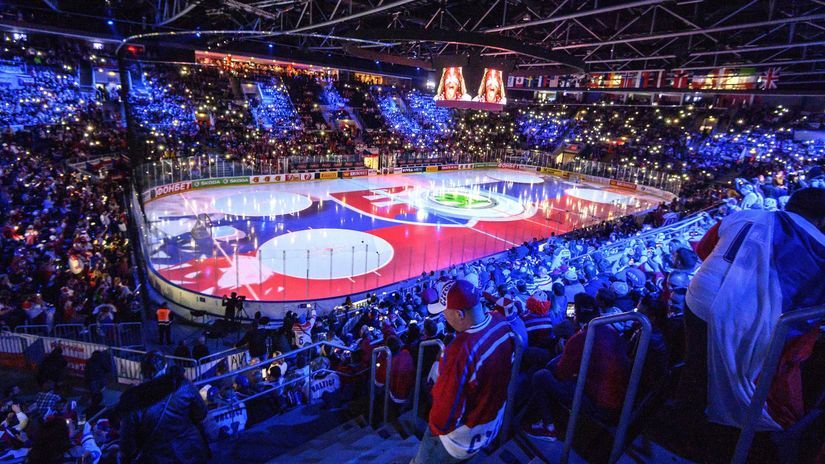 SR Bratislava MS2019 Hokej B Česko Taliansko BAX