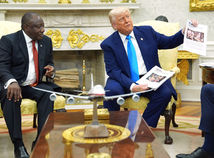 USA JAR Trump Ramaphosa prezident prijatie návšteva