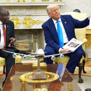 USA JAR Trump Ramaphosa prezident prijatie návšteva