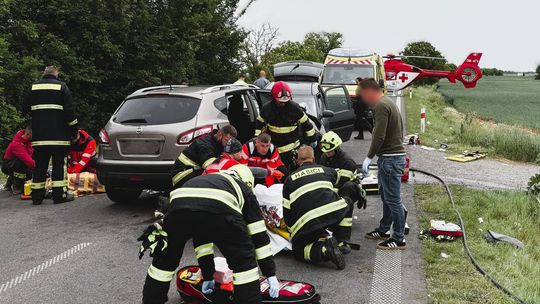 Dopravná nehoda pri obci Oľdza si vyžiadala päť zranených i zásah vrtuľníka