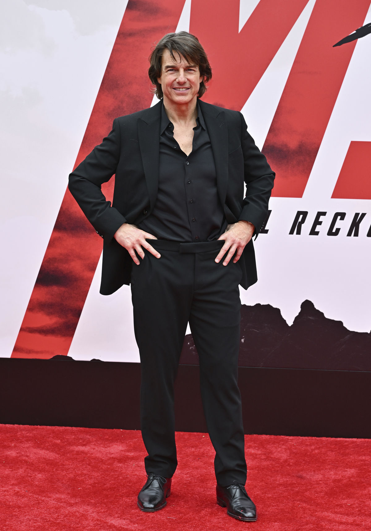 Herec Tom Cruise na slávnostnej premiére filmu...