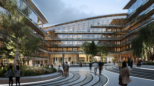 Bratislava môže získať európske Silicon Valley. ESET Campus chcú postaviť v areáli chátrajúcej nemocnice, podľa odborníka by zlepšil chaotickú Patrónku.