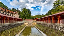 Slnečné kúpele, Luhačovice, Vzduchoplavba, Dušan Jurkovič