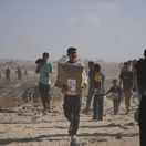 izrael, rafah, gaza, humanitárna pomoc