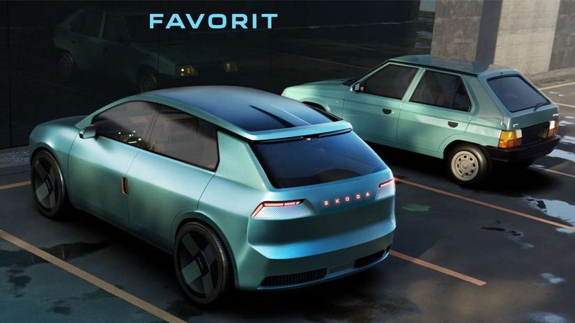 Takto by dnes vyzerala Škoda Favorit. Spomenul si na ňu dizajnér automobilky - Magazín - Auto - Pravda
