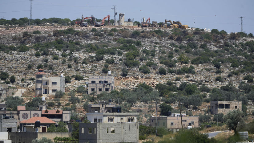 Izrael Palestínčania Predjoránsko osada