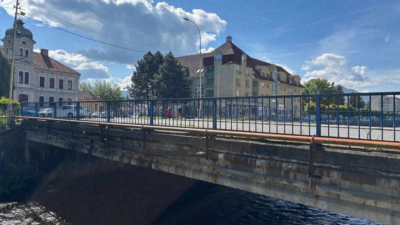 Most v centre Ružomberka čaká niekoľkomesačná...