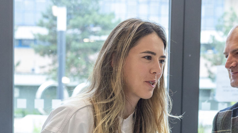 Petra Vlhová podporila akciu Športová kvapka krvi.