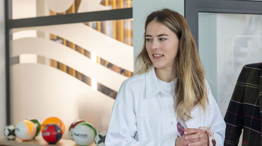 Petra Vlhová , Športová kvapka krvi