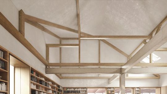 Vizualizácie rekonštrukcie kúpeľov Grossling....