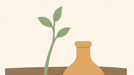 2. Umiestnite ollu a zasypte ju pôdou – hrdlo...