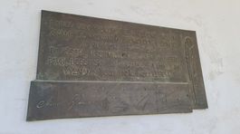 Pamaetna tabula na prieceli Spisskeho muzea