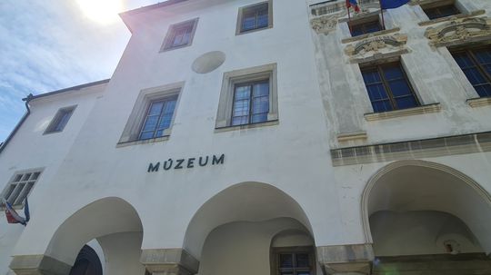 Priečelie Spišského múzea v Levoči