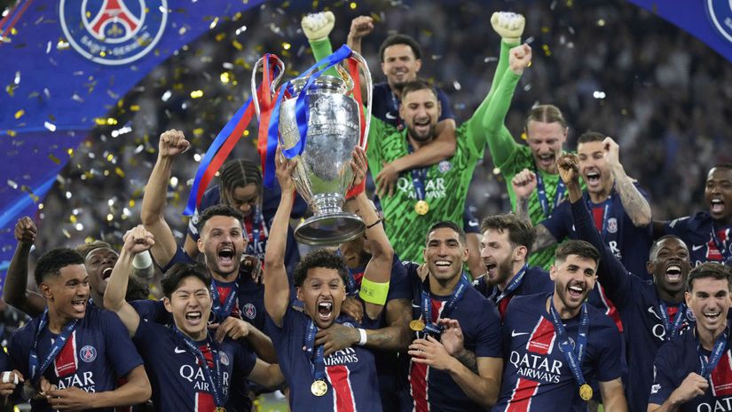 PSG, trofej pre víťaza ligy majstrov
