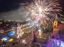 ohňostroj, Dni mesta Brezno 2025, mReportér