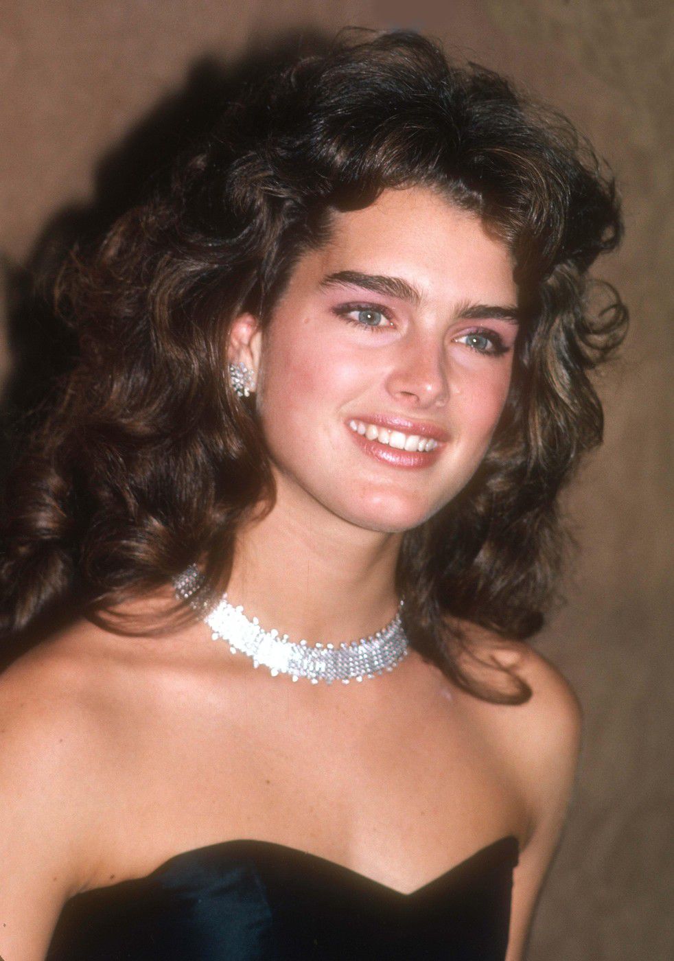 Herečka Brooke Shields na zábere z roku 1983.