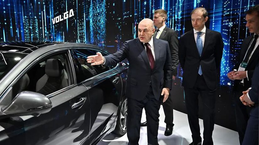 Vlani sa premiér Mišustin na adresu Volgy...